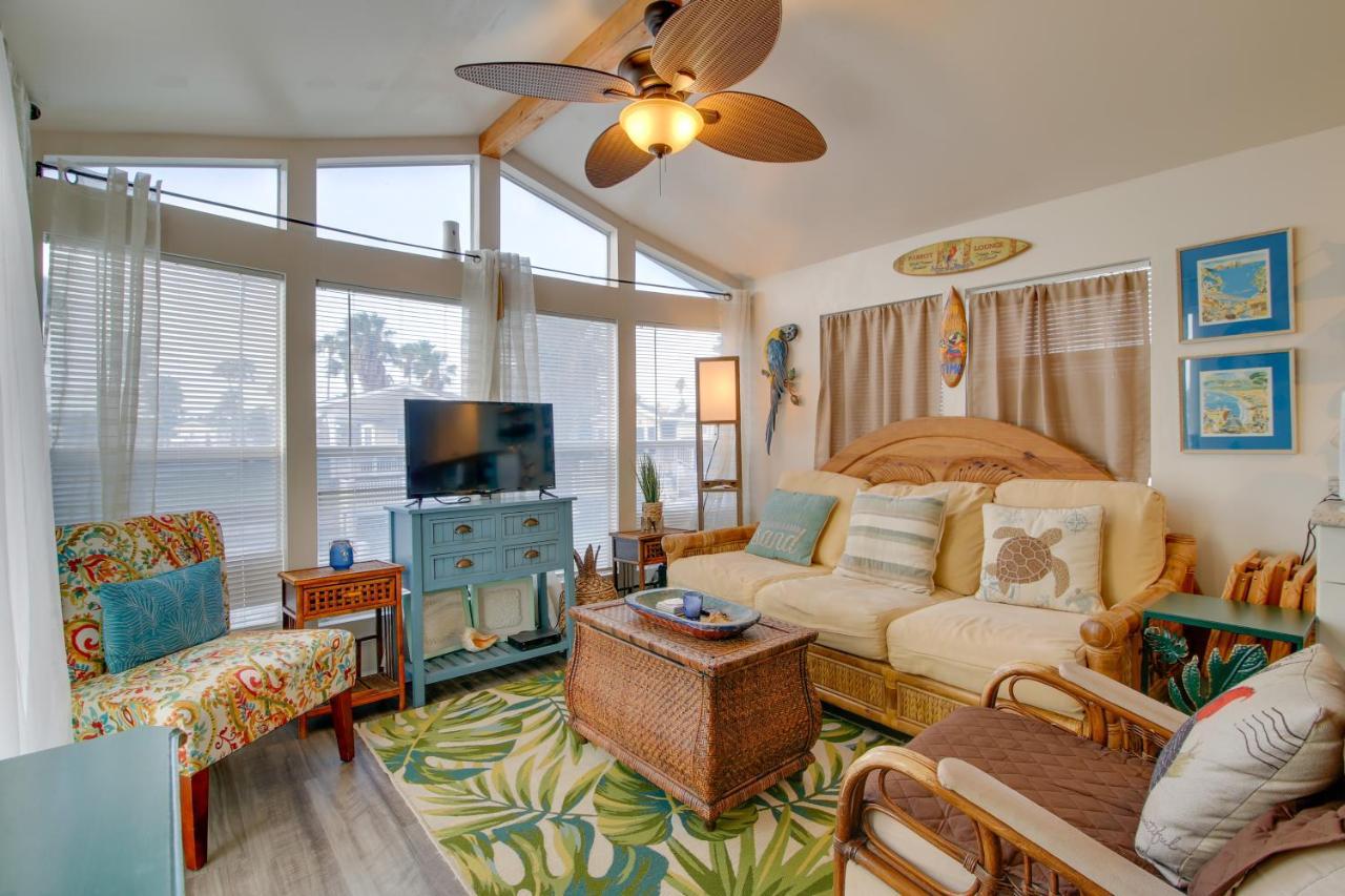 Cozy Waterfront Port Isabel Cottage With Deck! Exterior foto